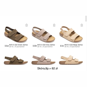 Płaskie sandały damskie 36-41