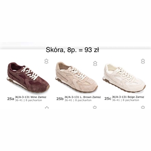 Buty sportowe damskie 36-41