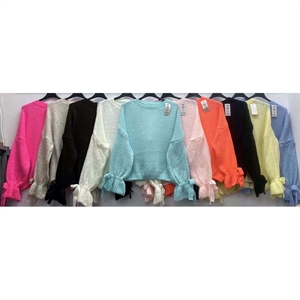 Sweter damski okrągły