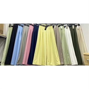 Spodnie szerokie nogawki damskie produkt Włoski