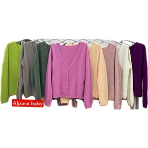 Sweter damski zapinany na guziki