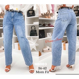 Jeansy mom fit  34-42