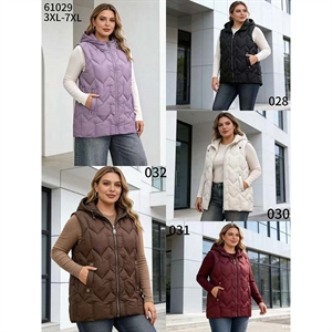 Kamizelka damska Big Size  3XL-7XL