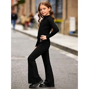 Spodnie dzwony dziewczęce  4-14 lat