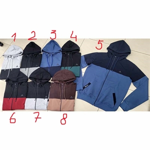 Bluza męska cienka suwak kaptur produkt Turecki  M-2XL