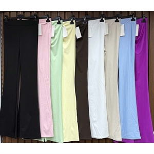 Legginsy dzwony damskie produkt Włoski