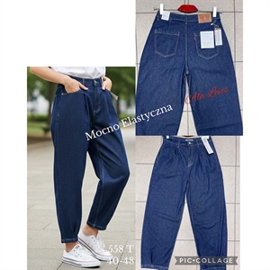 Spodnie jeansowe damskie 40-48