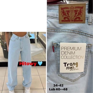 Spodnie jeansowe damskie 40-48