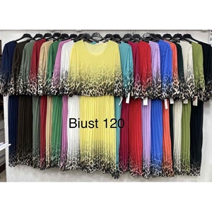 Sukienka plisowana damska biust (120cm) produkt Włoski