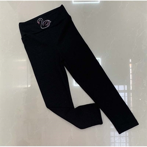 Legginsy bawełniane dziewczęce  3/4-9/10 lat