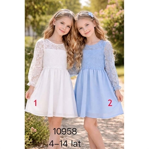 Sukienka dziewczęca  4-14 lat