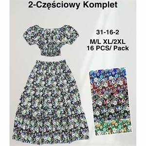 Komplet bluzka i spódnica M/L-XL/2XL