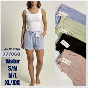 Szorty welurowe damskie  S/M-XL/2XL