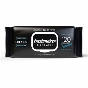 Chusteczki Freshmaker czarne  120szt