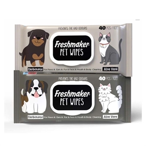 Chusteczki nawilżane dla zwierząt Freshmaker  40szt