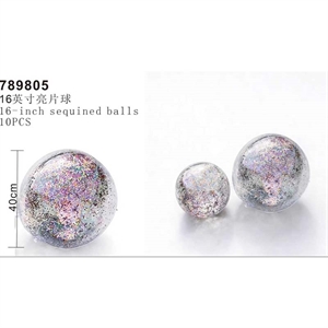 Calowe kule z cekinami