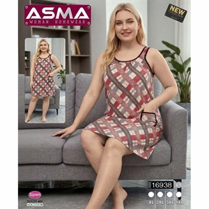 Koszula nocna damska bez rękawów  XL-4XL