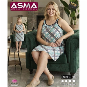 Koszula nocna damska bez rękawów  XL-4XL