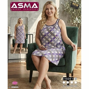Koszula nocna damska bez rękawów  XL-4XL