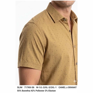Koszula męska krój slim fit produkt Turecki  M-2XL