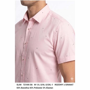 Koszula męska krój slim fit produkt Turecki  M-2XL