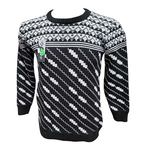 Sweter męski okrągły