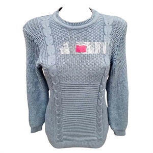 Sweter damski okrągły