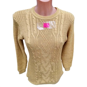 Sweter damski okrągły