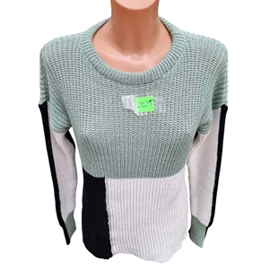 Sweter damski okrągły