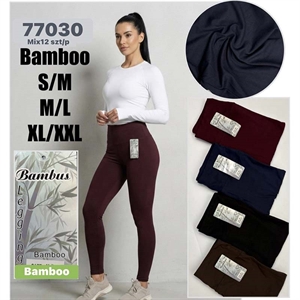 Legginsy bambusowe damskie  S/M-XL/2XL