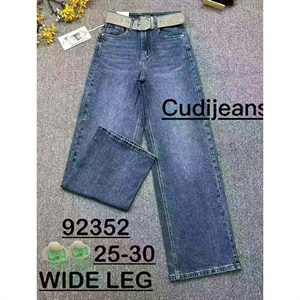 Jeansy szerokie nogawki  25-30