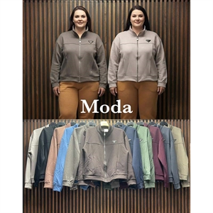 Bluza damska rozpinana na zamek produkt Włoski
