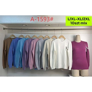 Sweter damski okrągły  L/XL-XL/2XL