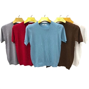 Sweter z krótkim rękawem