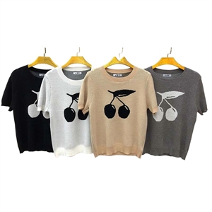 Sweter z krótkim rękawem