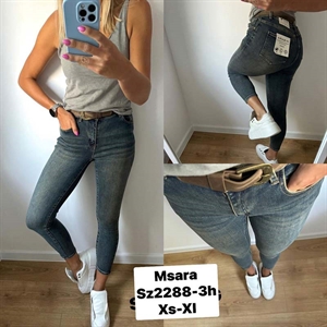Jeansy damskie Msara  XS-XL