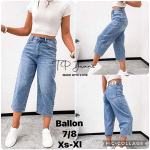 Jeansy damskie 7/8  XS-XL