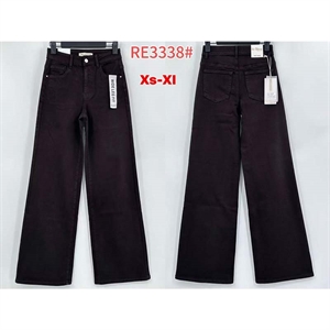 Jeansy szerokie nogawki  XS-XL