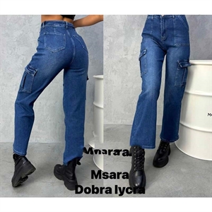 Jeansy damskie Msara  34-42