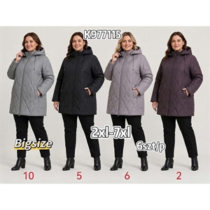 Kurtka damska Big Size  2XL-7XL
