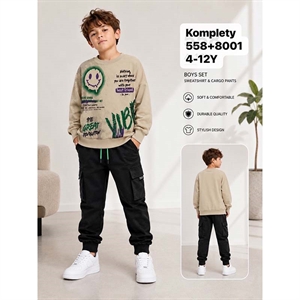 Komplet chłopięcy  4-12 lat