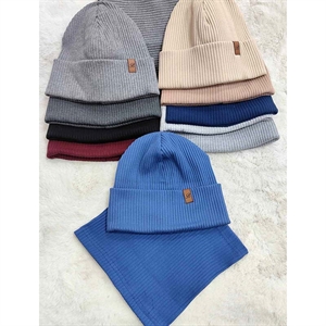 Komplet Czapka + Komin  52-54