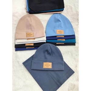 Komplet Czapka + Komin  52-54