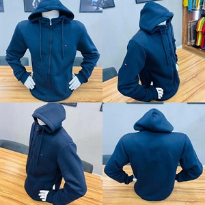 Bluza gruba męska rozpinana na zamek z kapturem produkt Turecki  M-2XL