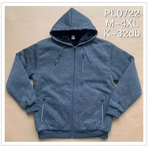 Bluza męska rozpinana na zamek z kapturem  M-4XL