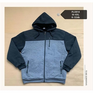 Bluza męska rozpinana na zamek z kapturem  M-4XL