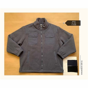 Bluza męska rozpinana na zamek bez kaptura  XL-5XL
