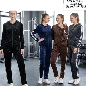 Komplet dresy welurowe  M-3XL