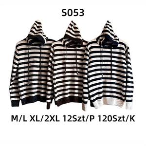 Sweter damski z kapturem  M/L-XL/2XL