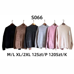 Sweter damski z półgolfem  M/L-XL/2XL
